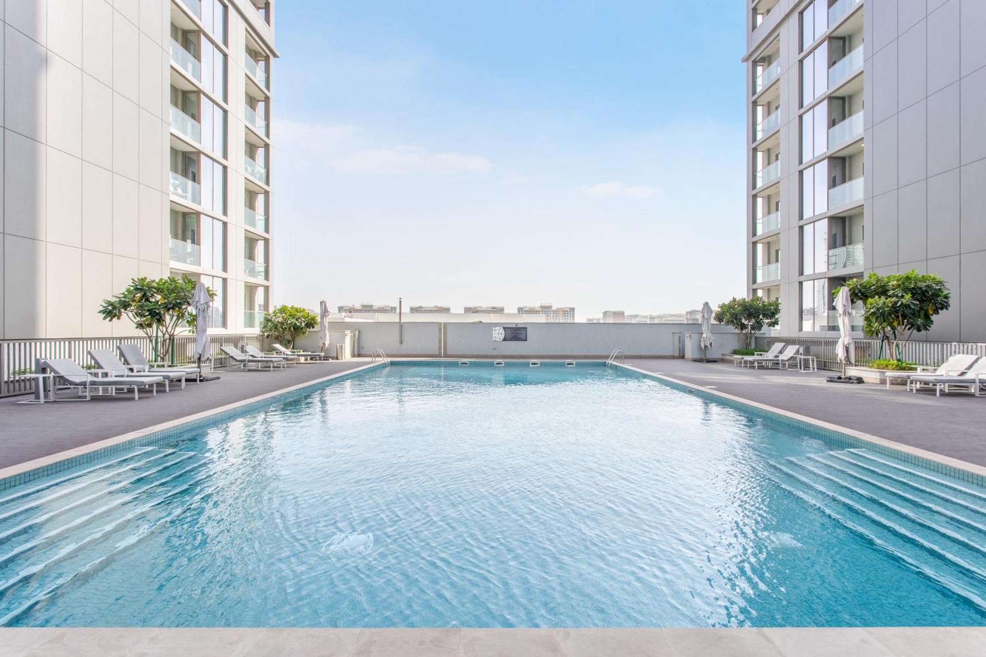 Stay By Latinem Luxury 1Br Plus Study Holiday Home Cv A2712 Near Downtown Дубай Экстерьер фото