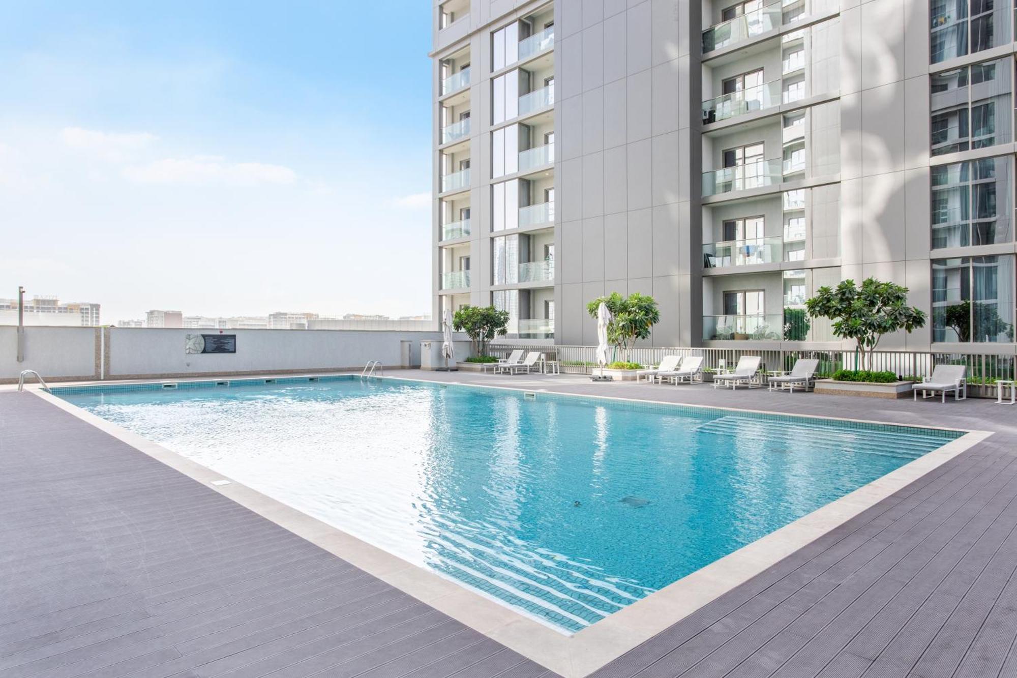 Stay By Latinem Luxury 1Br Plus Study Holiday Home Cv A2712 Near Downtown Дубай Экстерьер фото