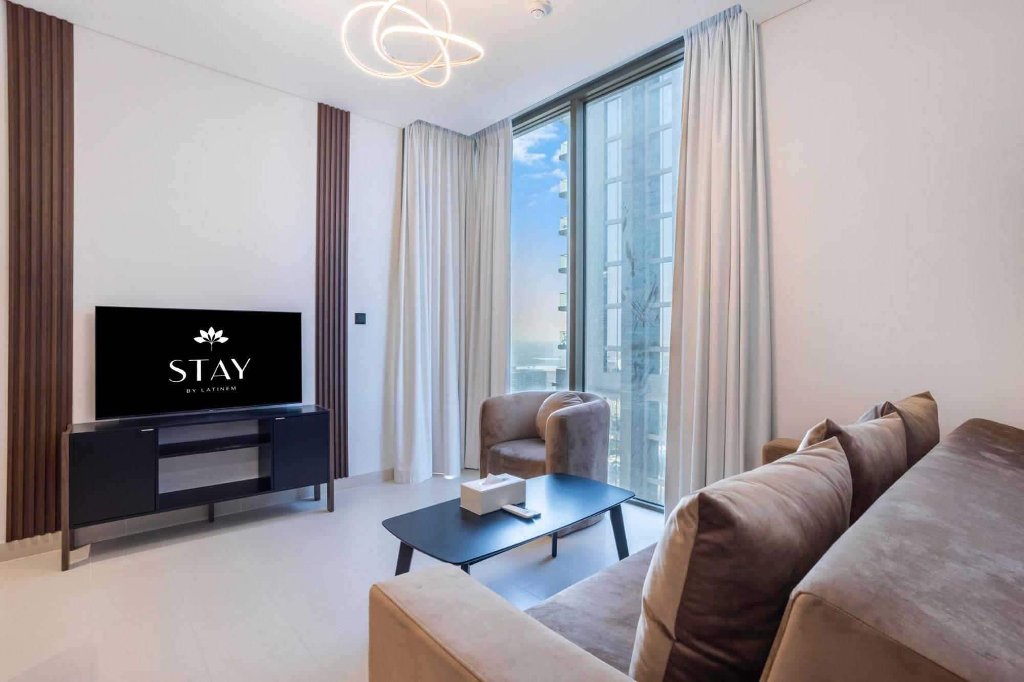 Stay By Latinem Luxury 1Br Plus Study Holiday Home Cv A2712 Near Downtown Дубай Экстерьер фото